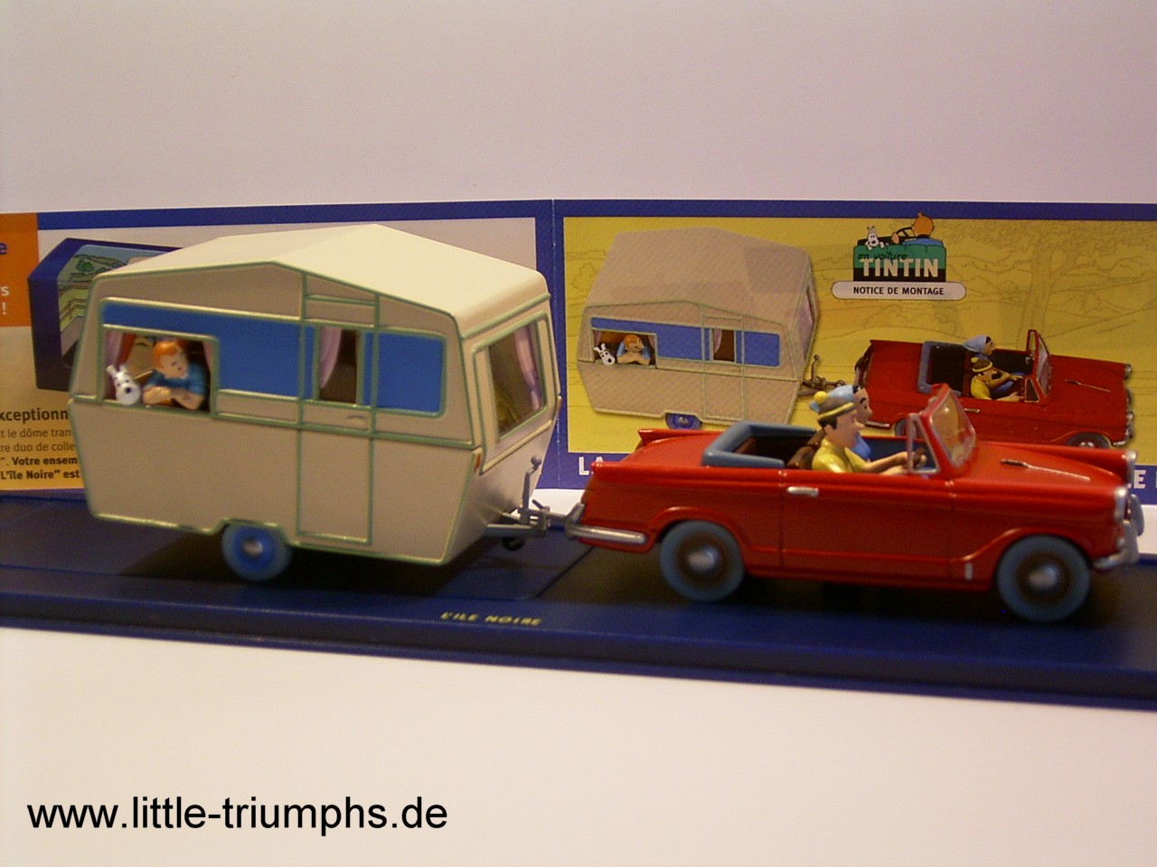 Triumph Herald 1200 + Caravan